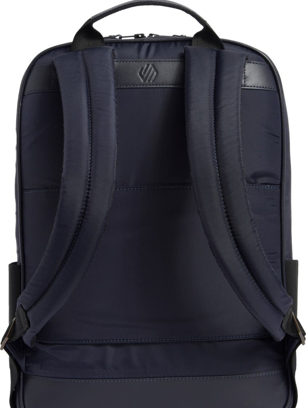 Johnston & Murphy Hudson Waterproof Nylon And Leather Backpack NWT $245 - Picture 4 of 7